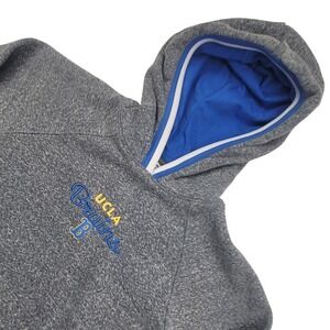 Champion UCLA Bruins Heather Gray Pullover Hoodie‎ Mens Large Athletic Wear